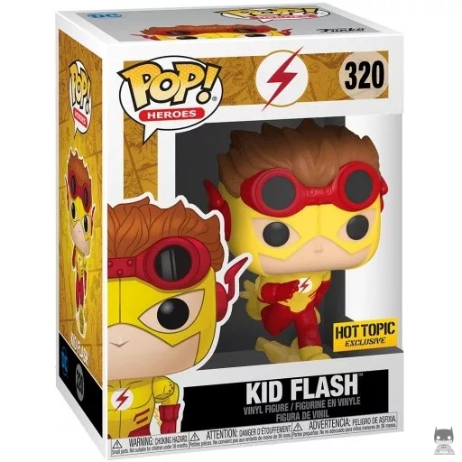 Figurine Funko POP Kid Flash (Chase & Glow in the Dark) (Flash)