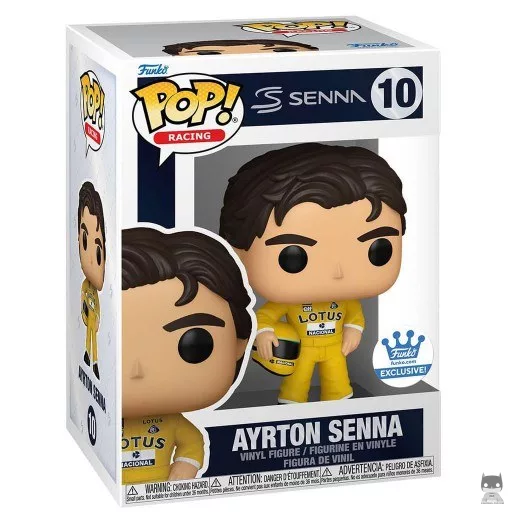Figurine Funko POP Ayrton Senna (Lotus Racing Suit) (Exclusive)