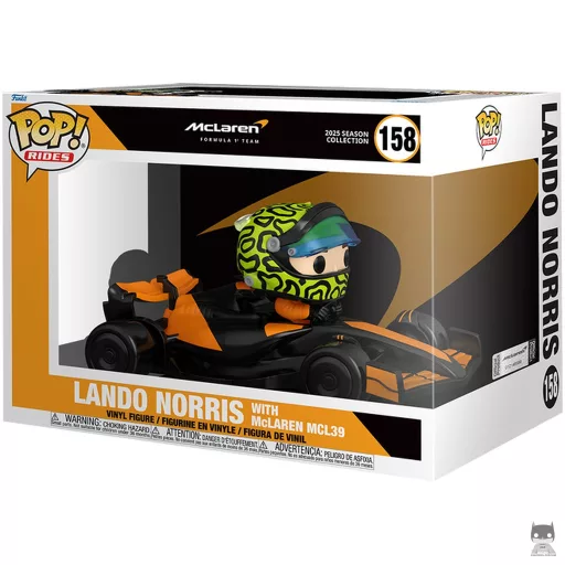 Figurine Funko POP Lando Norris avec McLaren MCL39 (Formula 1)