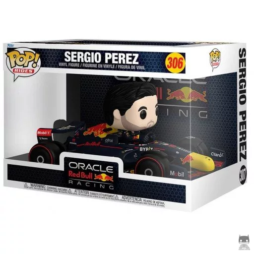 Figurine Funko POP Sergio Perez dans F1 Red Bull (Pop! Vinyl)