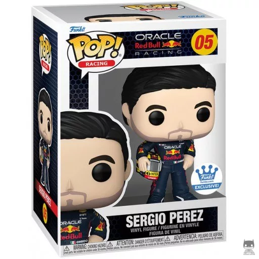 Figurine Funko POP Sergio Pérez avec Casque (Oracle Red Bull Racing) (Exclusive)