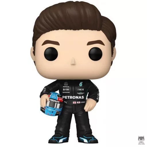 Figurine Funko POP George Russell avec Casque (Mercedes-AMG Petronas) (Exclusive)