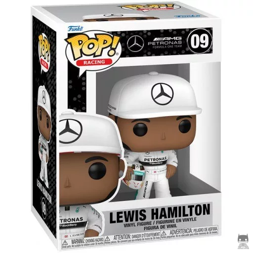 Figurine Funko POP Lewis Hamilton avec Casque (Mercedes-AMG Petronas) (Pop! Vinyl)
