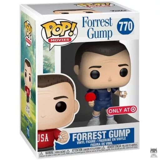 Figurine Funko POP Forrest Gump Ping Pong (Bleu) (Forrest Gump)