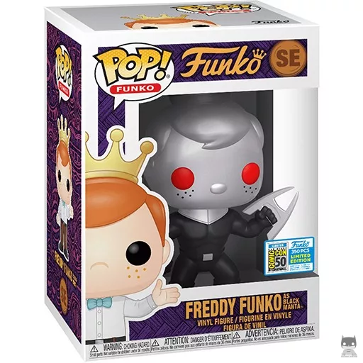 Figurine Funko POP Freddy Funko en Black Manta (Pop! Vinyl)