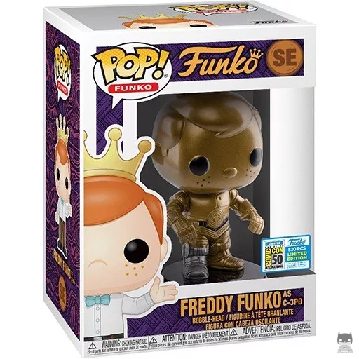Figurine Funko POP Freddy Funko en C-3PO (Exclusive)