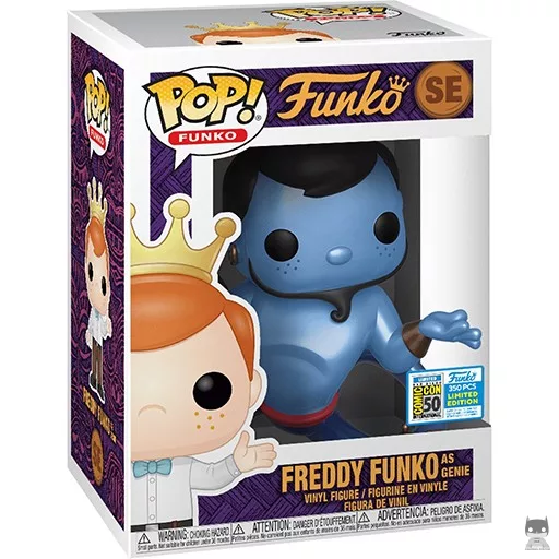 Figurine Funko POP Freddy Funko en Génie (Metallic) (Pop! Vinyl)