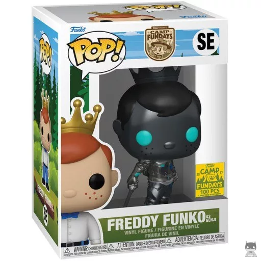 Figurine Funko POP Freddy Funko en Genji (Noir) (Freddy Funko)