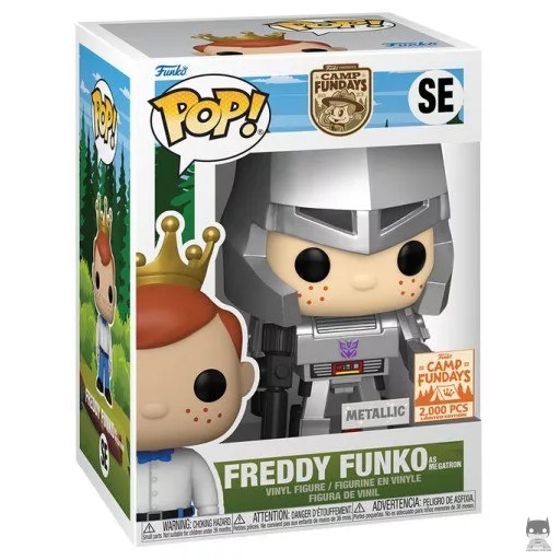 Figurine Funko POP Freddy Funko En Megatron - Métallique (Freddy Funko)