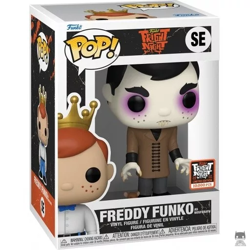 Figurine Funko POP Freddy Funko en Nosferatu (Frightmare on Fun Street)