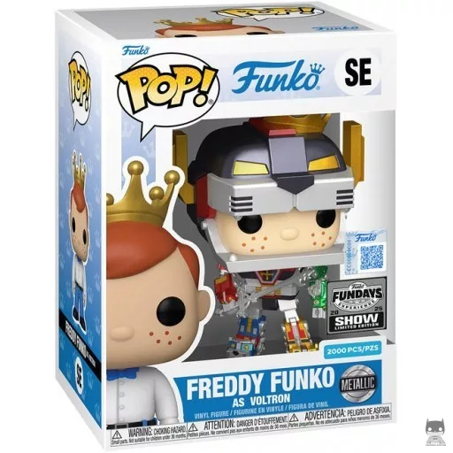 Figurine Funko POP Freddy Funko en Voltron (Metallic) (Freddy Funko)