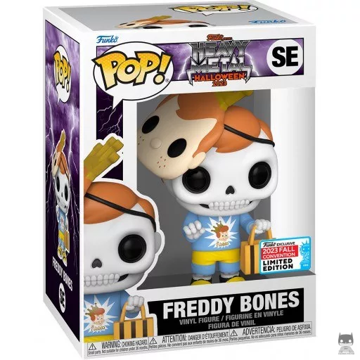 Figurine Funko POP Freddy Squelette (Heavy Metal) (Exclusive)