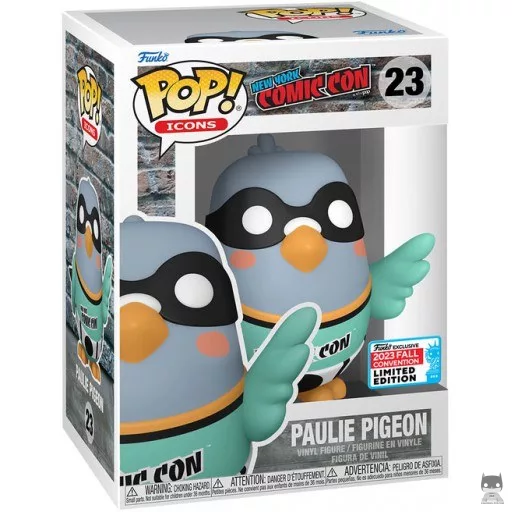 Figurine Funko POP Paulie Pigeon (NYCC Convention d'Automne 2023) (Freddy Funko)