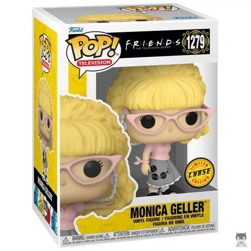 Figurine Funko POP Monica Geller Serveuse Rétro (Chase) (Monica Geller)