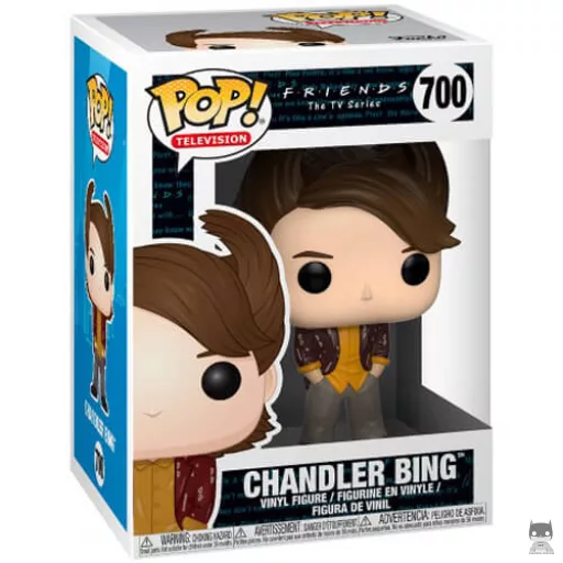 Figurine Funko POP Chandler Bing (années 80) (Friends)