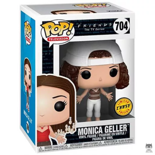 Figurine Funko POP Monica Geller (cheveux frisés) (Chase) (Friends)
