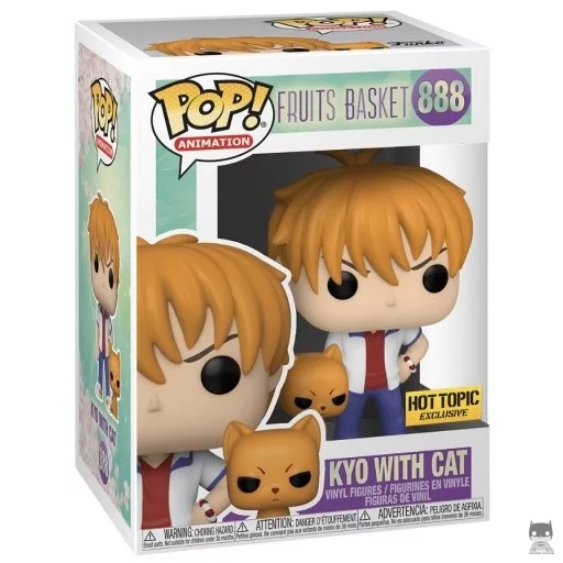Figurine Funko POP Kyo avec Cat (Fruits Basket)