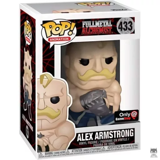 Figurine Funko POP Alex Armstrong (Fullmetal Alchemist)