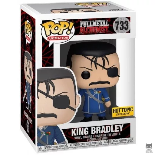 Figurine Funko POP King Bradley (Fullmetal Alchemist)