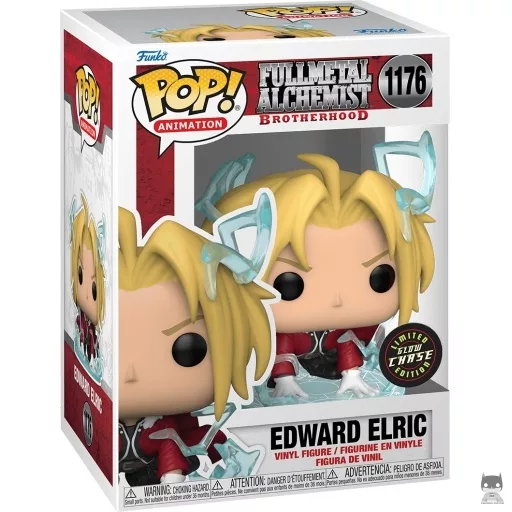 Figurine Funko POP Edward Elric (Chase & Glow in the Dark) (Fullmetal Alchemist: Brotherhood)