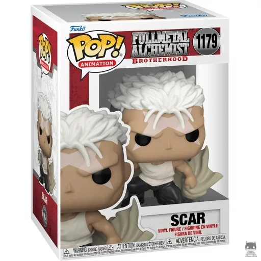 Figurine Funko POP Scar (Fullmetal Alchemist: Brotherhood)