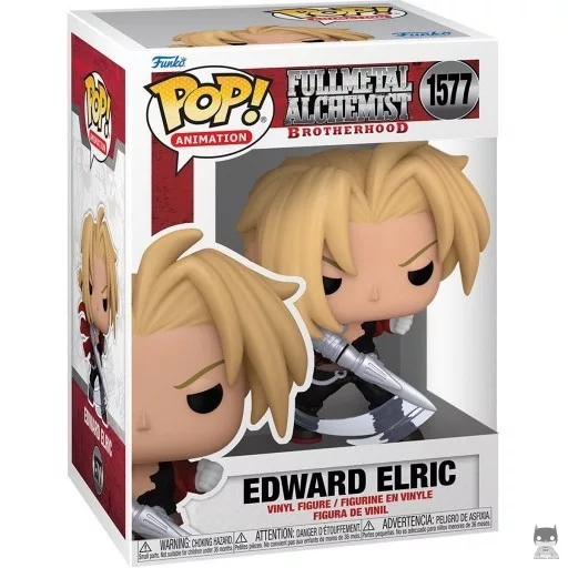 Figurine Funko POP Edward Elric (Fullmetal Alchemist: Brotherhood)