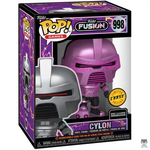 Figurine Funko POP Cylon (Chase) (Funko Fusion)