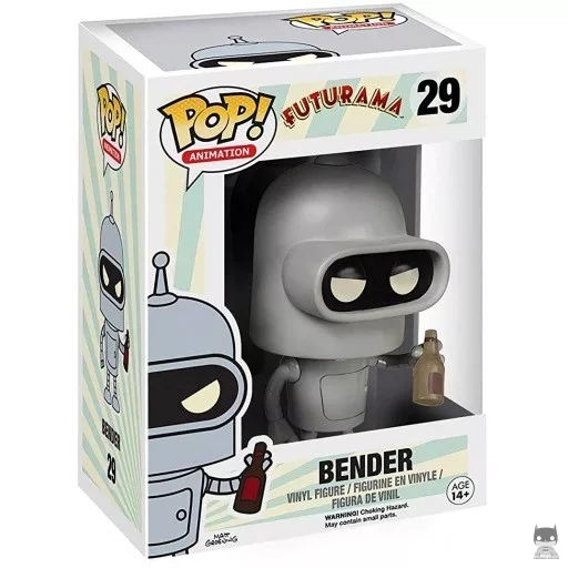 Figurine Funko POP Bender (Futurama)