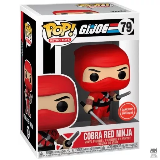 Figurine Funko POP Cobra Ninja Rouge (G.I. Joe)