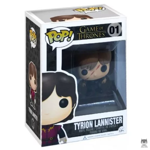 Figurine Funko POP Tyrion Lannister (Effrayé) (Pop! Vinyl)