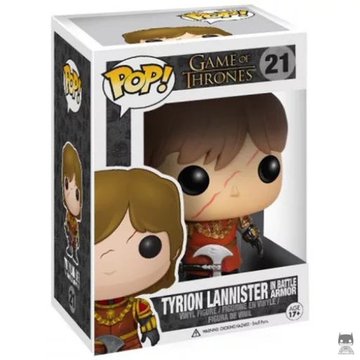 Figurine Funko POP Tyrion Lannister (avec Armure) (Pop! Vinyl)