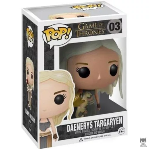 Figurine Funko POP Daenerys (Dragon Doré) (Game of Thrones)