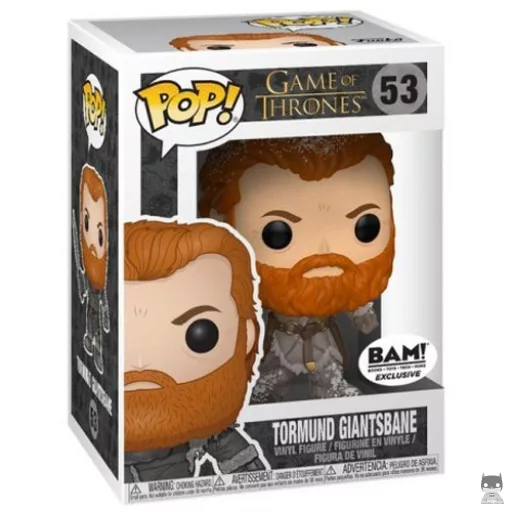 Figurine Funko POP Tormund Giantsbane (Recouvert de neige) (Tormund Giantsbane)