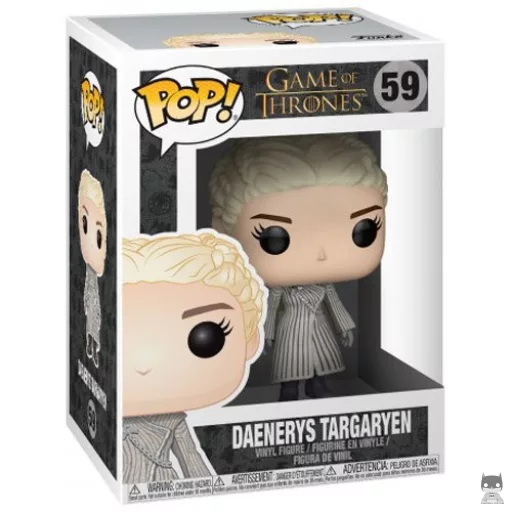 Figurine Funko POP Daenerys Targaryen (avec manteau blanc) (Game of Thrones)