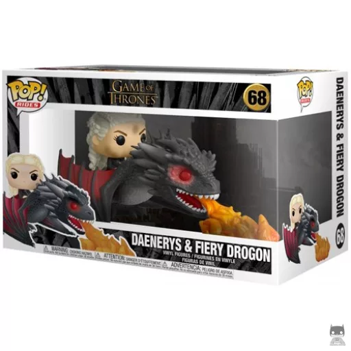 Figurine Funko POP Daenerys chevauchant Drogon (Game of Thrones)