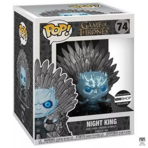 Figurine Funko POP Roi de la Nuit  (Trône de Fer) (Metallic) (Metallic)
