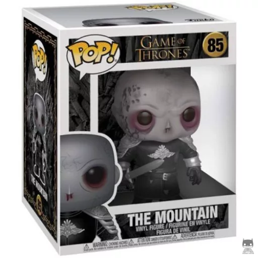 Figurine Funko POP La Montagne (sans masque) (Supersized) (Game of Thrones)