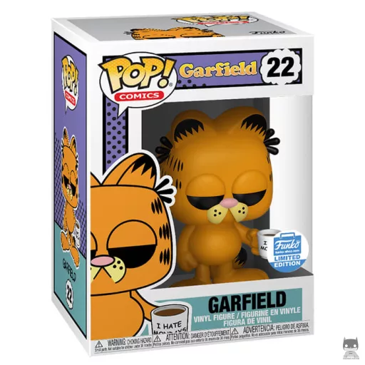 Figurine Funko POP Garfield tenant sa tasse (Exclusive)