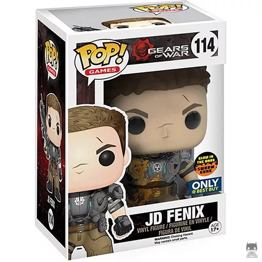 Figurine Funko POP JD Fenix (avec Bave) (Gears of War)