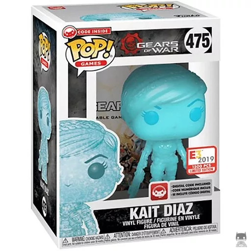 Figurine Funko POP Kait Diaz (Translucent) (Gears of War)