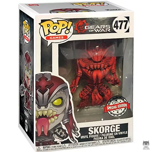 Figurine Funko POP Skorge (Rouge) (Color variant)