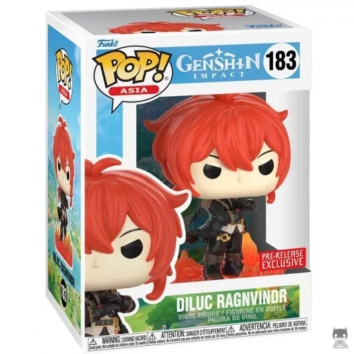Figurine Funko POP Diluc (Genshin Impact)