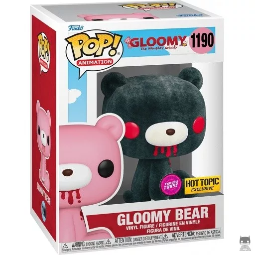 Figurine Funko POP Gloomy Bear (Chase & Flocked) (Gloomy le méchant Grizzly)