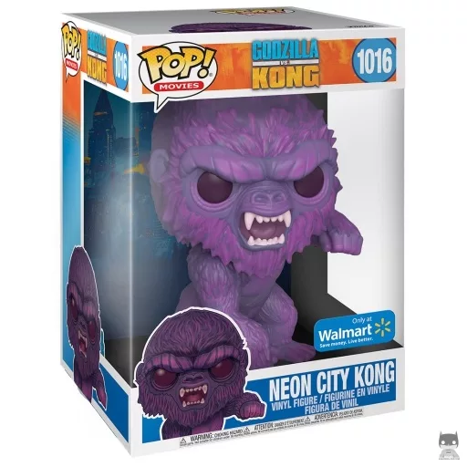 Figurine Funko POP Kong Néons de la Ville (Supersized) (Walmart)