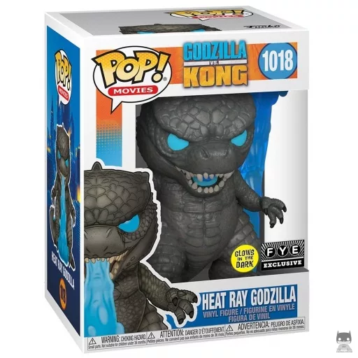 Figurine Funko POP Godzilla Rayon de Chaleur (Glow in the Dark) (Glow in the Dark)