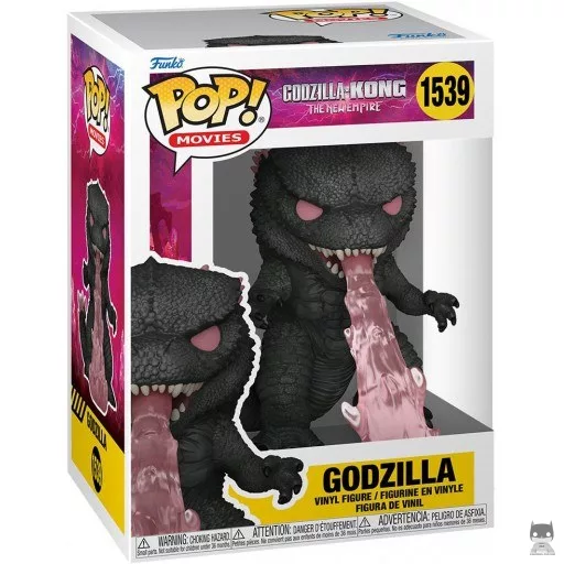 Figurine Funko POP Godzilla avec Rayon de Chaleur (Godzilla x Kong : Le Nouvel Empire)