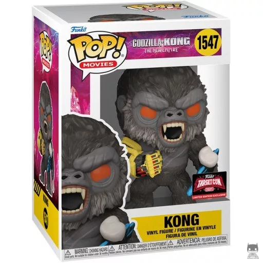 Figurine Funko POP Kong (Pose de Combat) (Godzilla x Kong : Le Nouvel Empire)