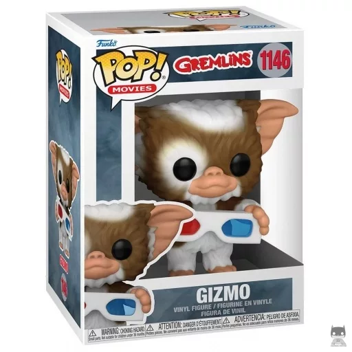 Figurine Funko POP Gizmo avec lunettes 3D (Gremlins)