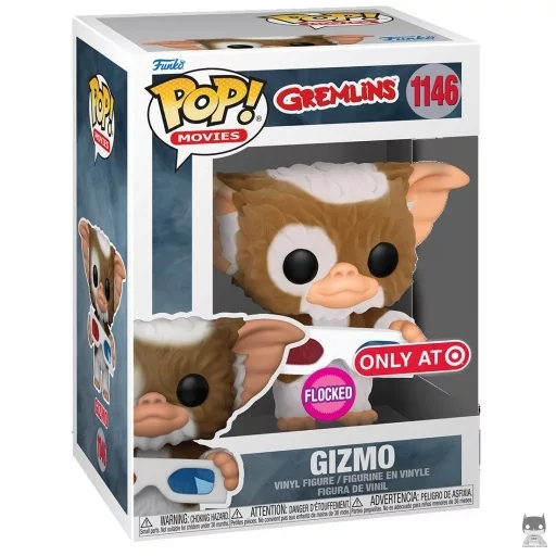 Figurine Funko POP Gizmo avec lunettes 3D (Flocked) (Target)