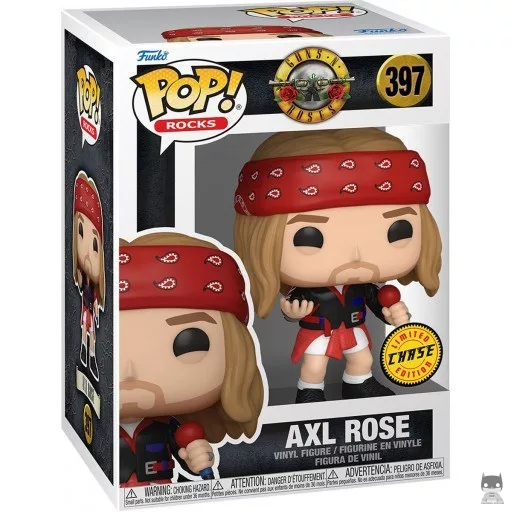 Figurine Funko POP Axl Rose (Chase) (Guns N Roses)
